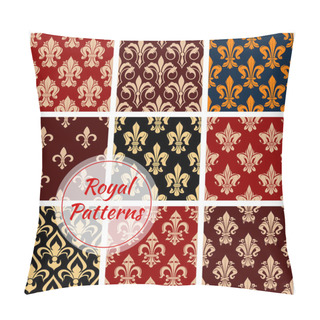 Personality  Royal Floral Decoration Pattern Backgrounds Pillow Covers