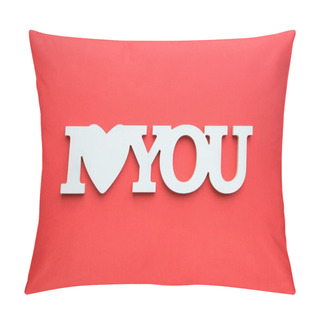 Personality  I Love You Inscription Pillow Covers