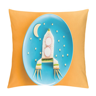 Personality Funny Breakfast For Child Pillow Covers