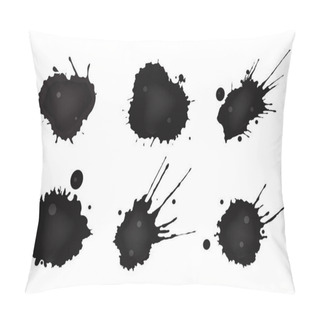 Personality  Spilled Oil Paint Pattern Background Pillow Covers