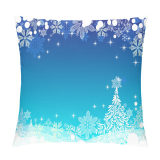 Personality  Christmas And New Year Background With Place For Text Pillow Covers