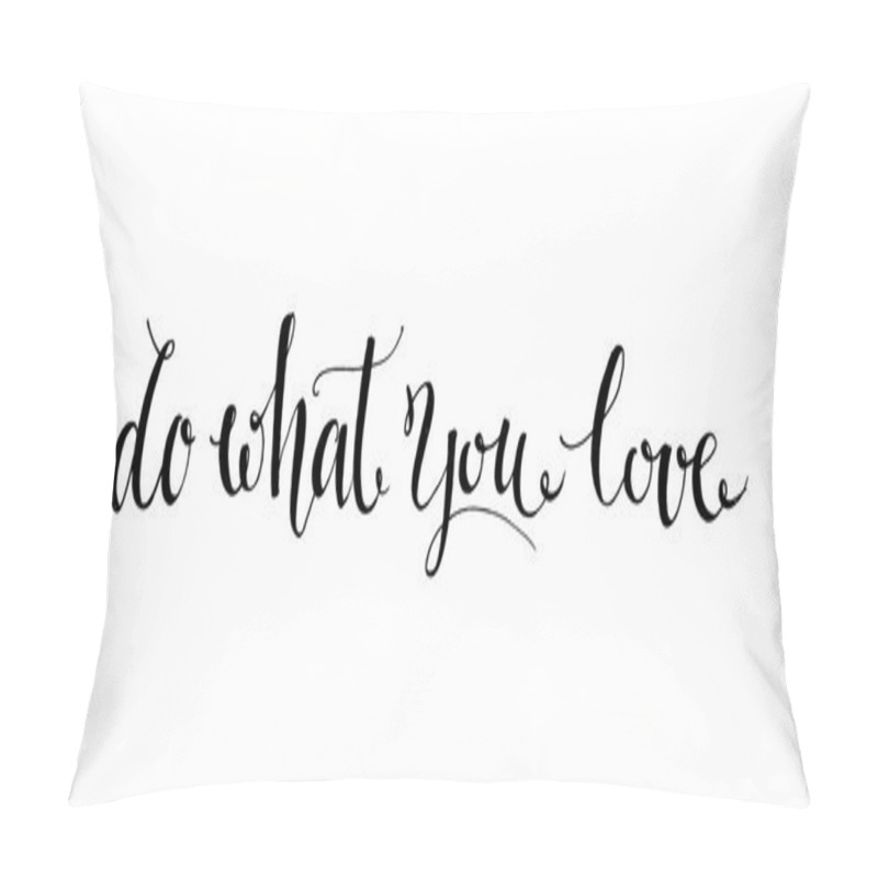 Personality  Black vector motivational phrase pillow covers