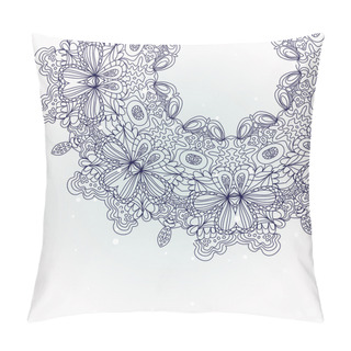 Personality  Mandala Ornament Circle Element Texture Pillow Covers