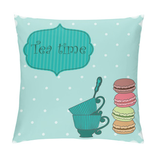 Personality  Tea Time. Pillow Covers