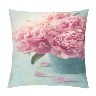 Personality  Peony Flowers Pillow Covers