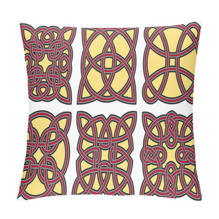 Personality  Set Of Celtic Design Elements Pillow Covers