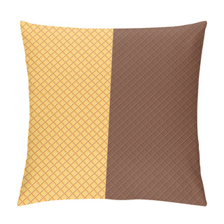Personality  Crispy Wafers Texture Pillow Covers