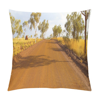 Personality  Outback Road, Australia Pillow Covers
