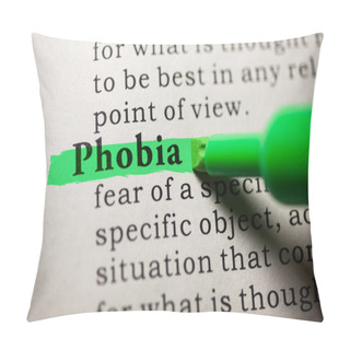 Personality  Phobia Pillow Covers