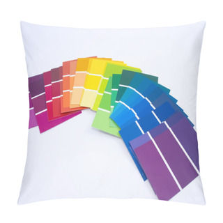 Personality  Isolated Paint Samples Pillow Covers