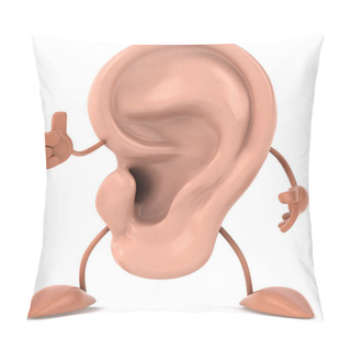 Personality  Ear 3d Illustration Pillow Covers