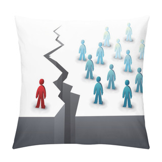 Personality  Divided Pillow Covers