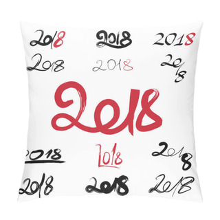 Personality  2018 Handwritten Sign Set  Pillow Covers
