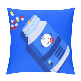 Personality  Medication Used For Abortion, Illustration About Abortion, Abortion Rights And Fertility Pillow Covers
