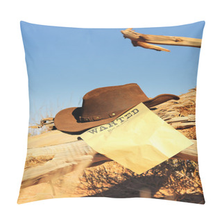 Personality  Wanted Far West Pillow Covers