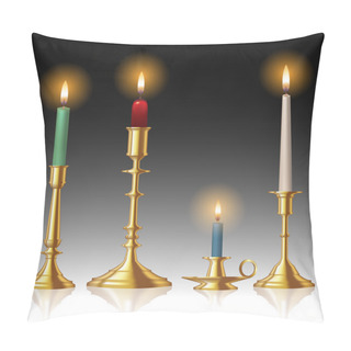 Personality  Candlestick Pillow Covers