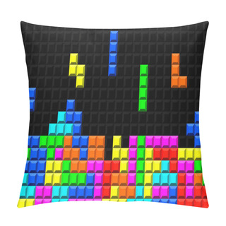 Personality  Brick Retro Game Pillow Covers