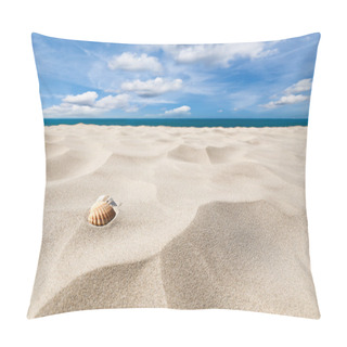 Personality  Shells On A Beach Pillow Covers