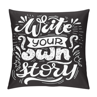 Personality  Inspiration Hand Drawn Doodle Lettering Poster. Lettering Art For Poster , Banner, T-shirt Design. Pillow Covers