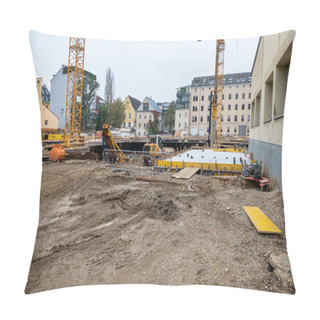 Personality  New Buildings In The City Pillow Covers