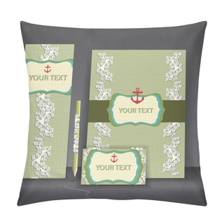 Personality  Corporate Design Vector Illustration   Pillow Covers