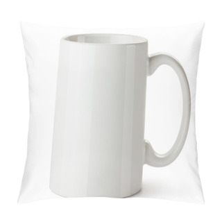 Personality  White Ceramic Mug Pillow Covers