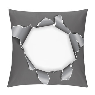 Personality  Hole In The Paper Pillow Covers
