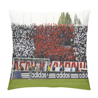 Personality  Soccer Match Between Partizan And Red Star Pillow Covers