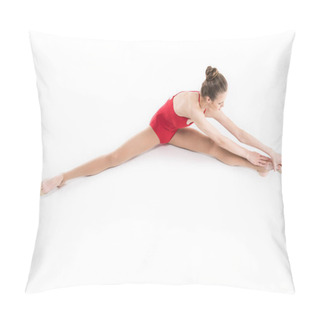 Personality  Stretching Rhythmic Gymnast Pillow Covers