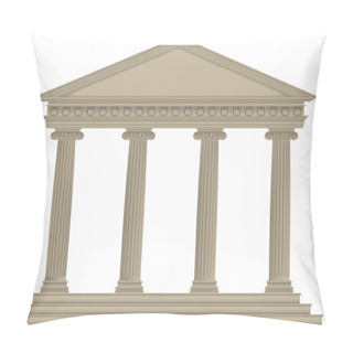 Personality  Roman/Greek Temple Pillow Covers