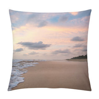 Personality  Sunset Over Tropical Beach Pillow Covers