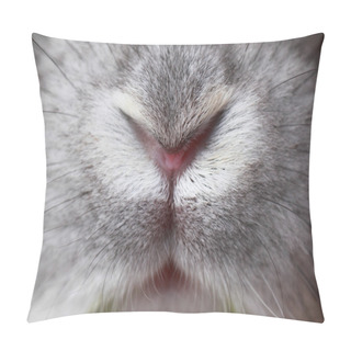 Personality  Rabbit Mouth And Nose Pillow Covers