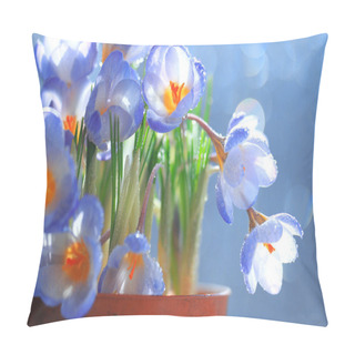 Personality  Spring Flowers Bouquet Pillow Covers