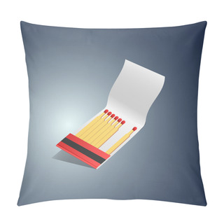 Personality  Vector Match Book. Vector Illustration  Pillow Covers