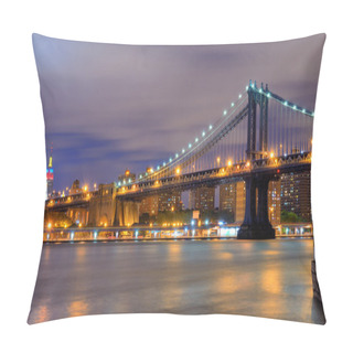 Personality  Manhattan Bridge Skyline Pillow Covers