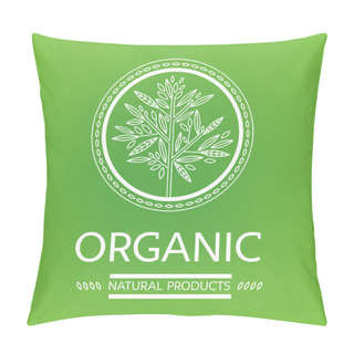 Personality  Organic Natural Logos Pillow Covers