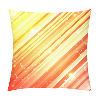Personality  Abstract Yellow Texture, Vector Illustration  Pillow Covers