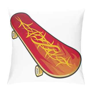 Personality  Skateboard Pillow Covers