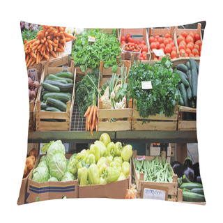 Personality  Vegetables Market Pillow Covers
