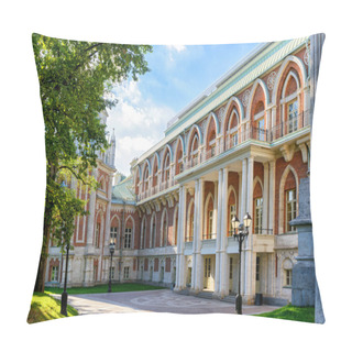 Personality  The Grand Palace Of Catherine The Great In Tsaritsyno, Moscow Pillow Covers