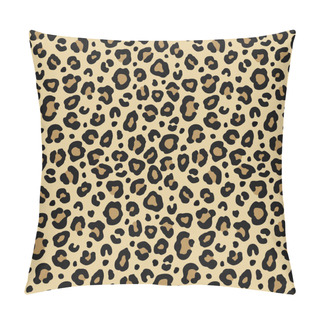 Personality  Leopard Seamless Pattern. Fashion Stylish Vector Texture. Pillow Covers