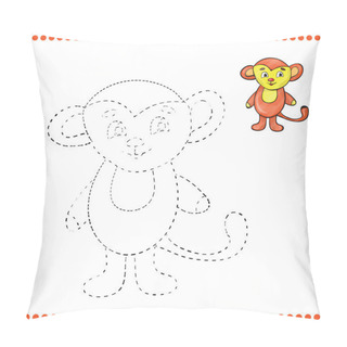 Personality  Connect The Dots And Coloring Page  Pillow Covers