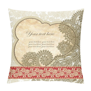 Personality  Grunge Vintage Template Pillow Covers