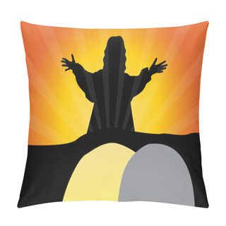 Personality  Jesus Christ Is Risen Pillow Covers