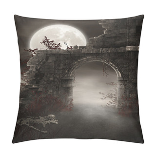 Personality  Dark Ruins Pillow Covers
