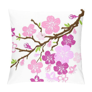 Personality  Branch Of The Cherry Blossoms Pillow Covers