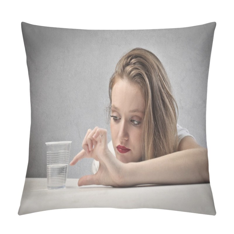 Personality  Glass Half Full Pillow Covers