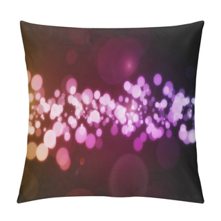 Personality  Colourful, Bubbles And Neon For Bokeh, Light And Pink For Circle, Shimmer And Bright For Bold And Graphic. Wallpaper, Pretty And Sparkle For Shape, Yellow And Glow For Contrast And Dots For Purple. Pillow Covers