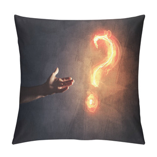 Personality Concept Of Help Or Support  Pillow Covers