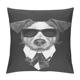 Personality  Fashion Illustration Of Jack Russell Pillow Covers